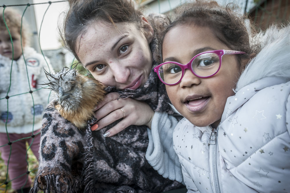 Au Centre de promotion familiale, 2019 ©François le Terrien