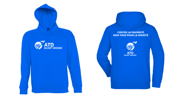 Sweat bleu clair resultat